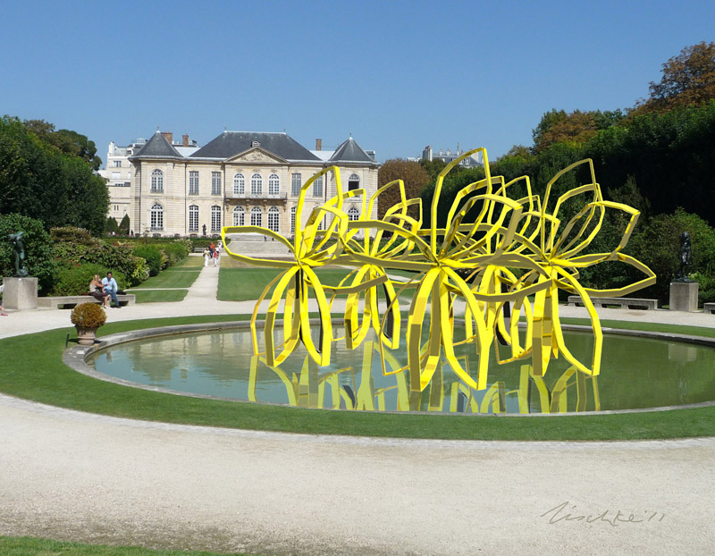 Zischke Magazine » Blog Archive » Fleurs jaunes Musee Rodin